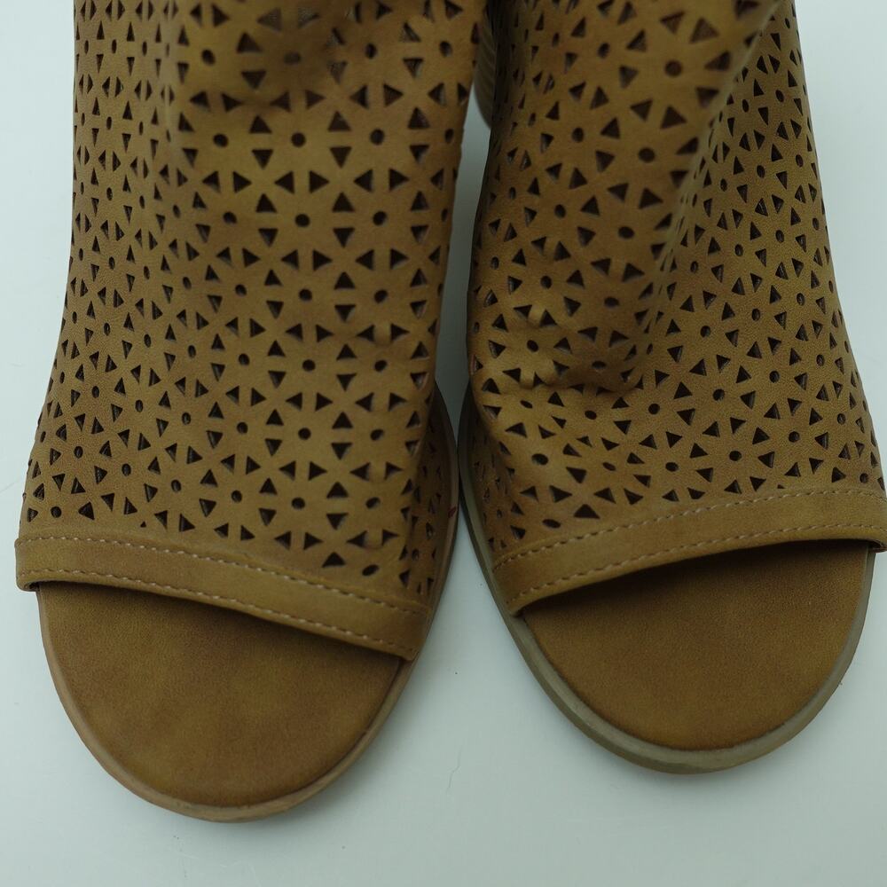 Universal Thread Womens Milliana Cut-Out Slingback Pumps Peep Toe Brown Size 8.5 - Picture 4 of 9